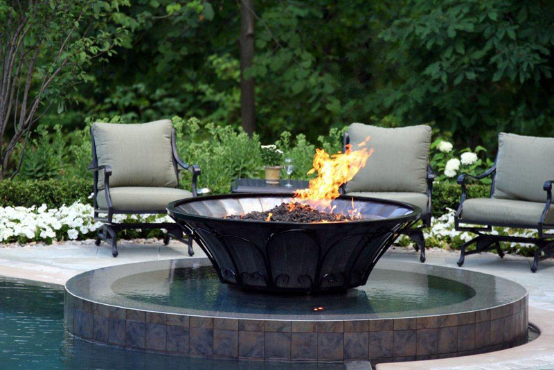 HPC Gas Fire Pit Kit Inserts - Energy Savers