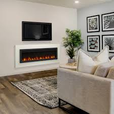 SimpliFire Allusion Linear Electric Fireplace Series