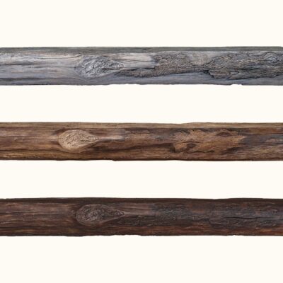 Floor Model Sale on 6FT Live Edge in Golden Color Concrete Mantel, Was $1649 Now $825
